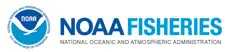 NOAA Fisheries logo with text.